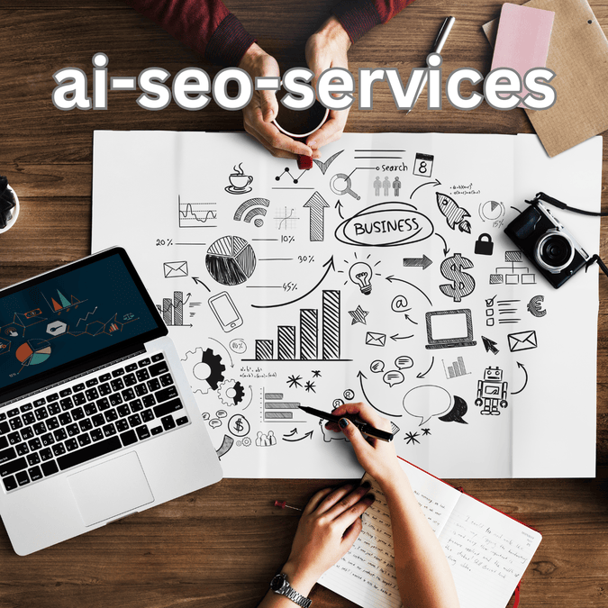 Answer engine optimization (AEO) concept showing search queries and optimized content for voice search and AI-driven search engines